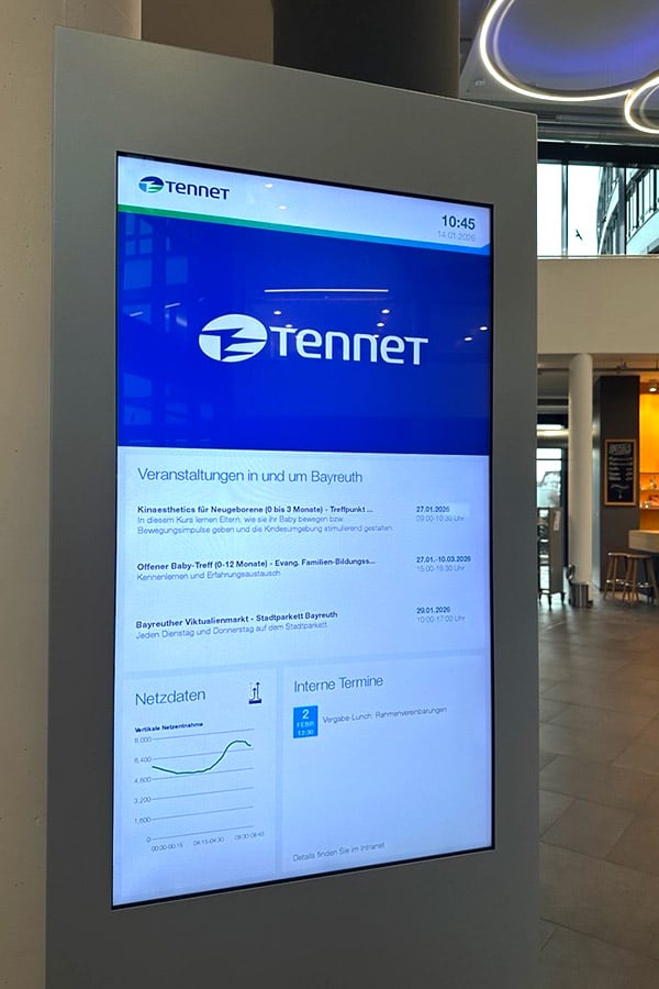 E-Rechnungseinführung bei TenneT Deutschland