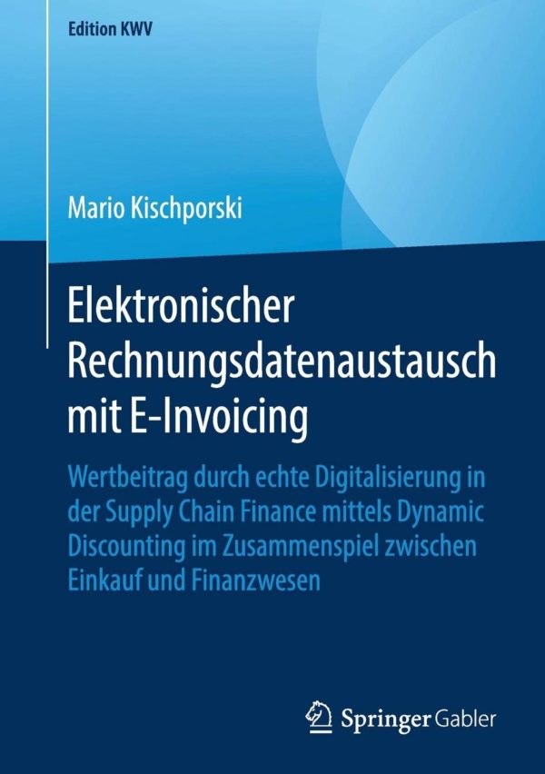 Buchcover: Elektronischer Rechnungsdatenaustausch mit E-Invoicing